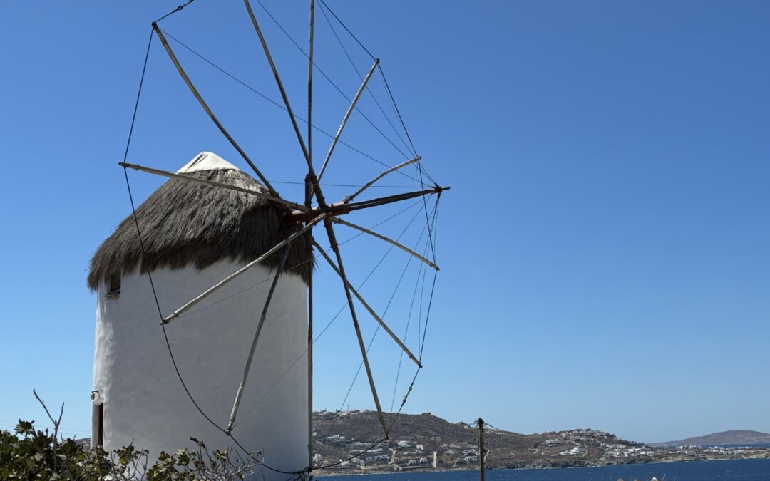 Warum wir Schottland buchen und dann Kirmes auf Mykonos bekommen